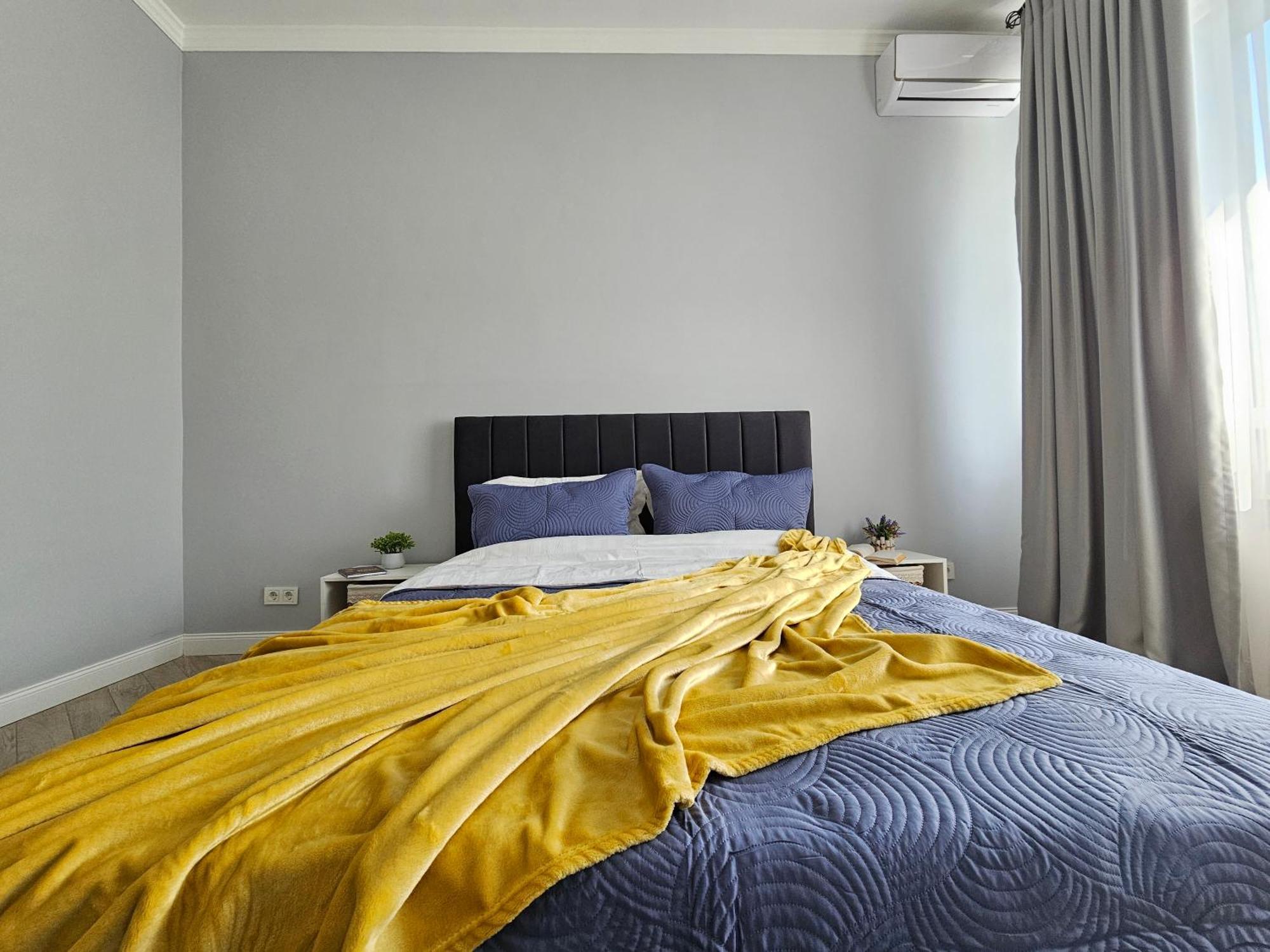 3 Room Gagarin Park Residential Complex Near Mega Shopping Mall Almatî Exterior foto